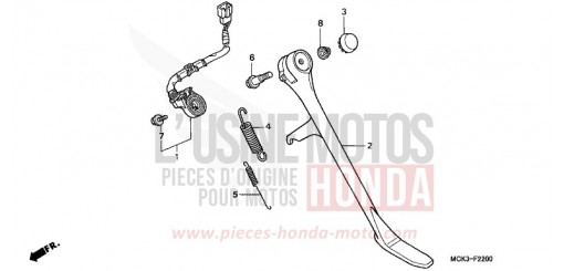 BEQUILLE VT1100C22 de 2002